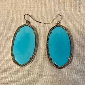 Kendra Scott Danielle earrings in turquoise